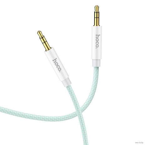 AUX кабель Hoco UPA19 Jack 3.5 to Jack 3.5 1m зеленый