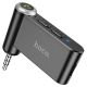 FM-трансмітер Hoco E58 Magic music car AUX Bluetooth receiver mini-jack 4-pin Black