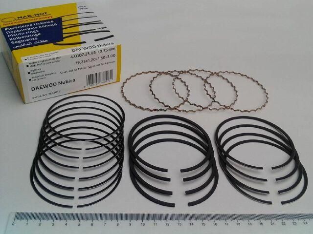 Кільця Mar-Mot Lanos 1.6 79.25 1-й ремонт (4.0107.25.03) 1.2x1.5x3.0 (93740226) Кільця Mar-Mot Lanos 1.6 79.25 1-й ремонт (4.0107.25.03) 1.2x1.5x3.0 (93740226)