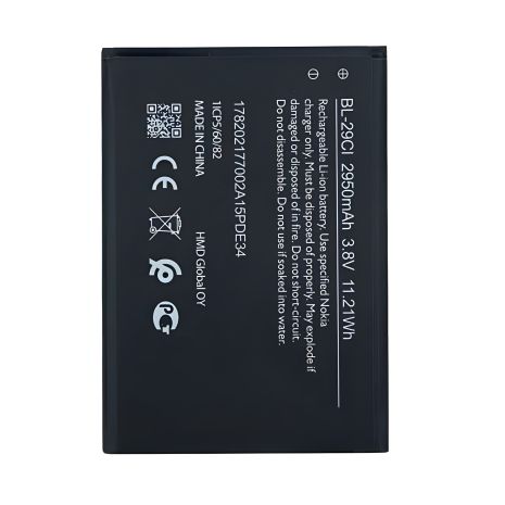 Акумулятор Nokia C10/Nokia C20/BL29-CI (2950mAh) [Original PRC] 12 міс. гарантії