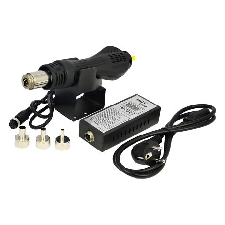 Портативный термофен Aida 8858 с блоком управления (t регулировка 100-480°C, 300W, 220V) Портативный термофен Aida 8858 с блоком управления (t регулировка 100-480°C, 300W, 220V)