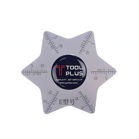 Металлическая карта QianLi для разборки шестиугольная звезда