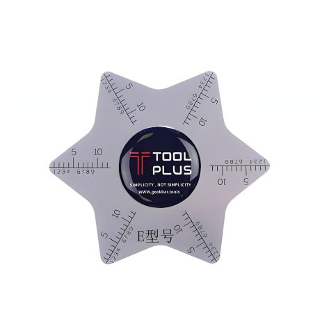 Металлическая карта QianLi для разборки шестиугольная звезда