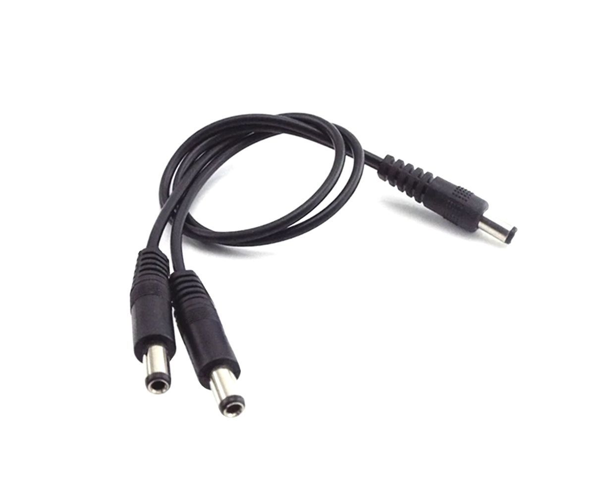 Кабель-разветвитель с DC 5.5x2.1(M) to 2 DC 5.5x2.1(M) 0.5m БЕЗ перемычки черный (переходник, раздвоитель, адаптер DC 1M2M) Кабель-разветвитель с DC 5.5x2.1(M) to 2 DC 5.5x2.1(M) 0.5m БЕЗ перемычки черный (переходник, раздвоитель, адаптер DC 1M2M)