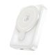 Повербанк Hoco Q11 MagSafe Wireless Charger 3-in-1 10000 mAh Type-C 20W / In: Type-C 18W, LED, White