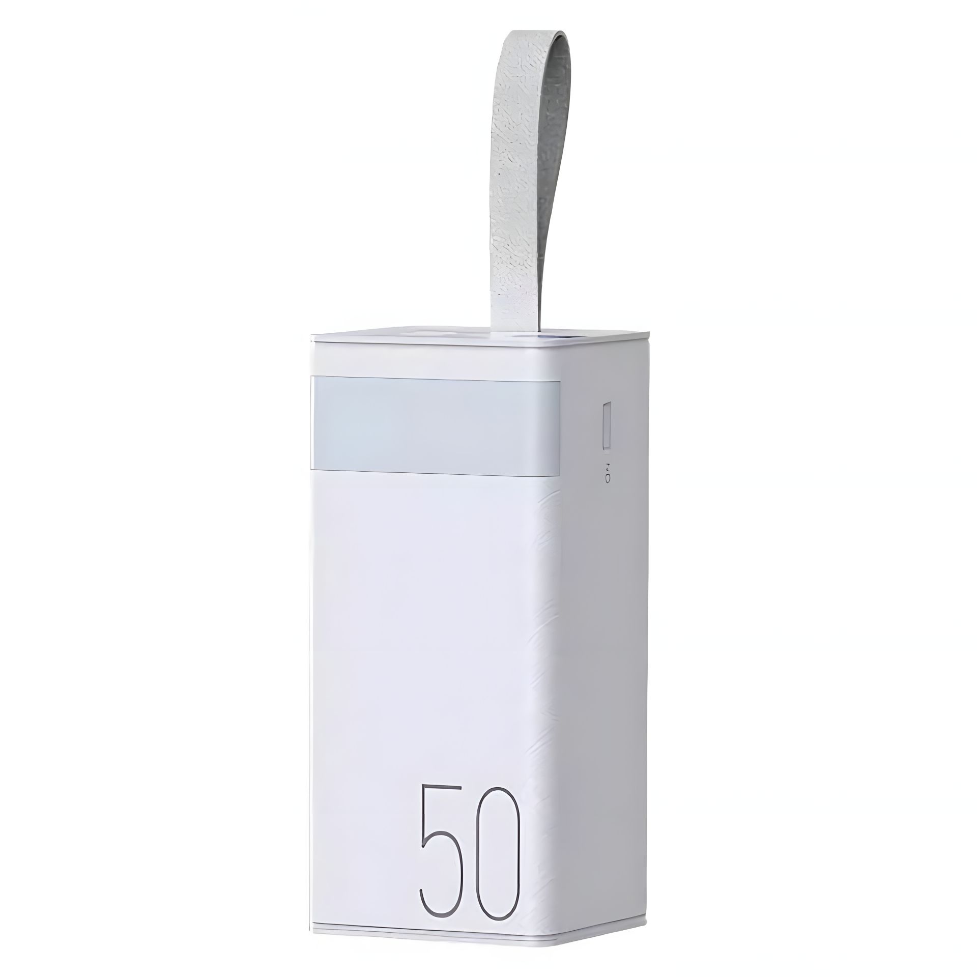 Повербанк Remax RPP-321 (50000mAh / Out: 2xUSB-A 22.5W QC3.0, Type-C PD 20W / In: micro-USB, Type-C 18W ) с LED Дисплеем и фонариком, Белый Повербанк Remax RPP-321 (50000mAh / Out: 2xUSB-A 22.5W QC3.0, Type-C PD 20W / In: micro-USB, Type-C 18W ) с LED Дисплеем и фонариком, Белый