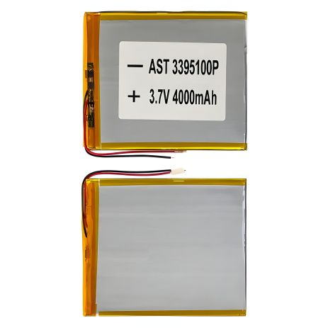Універсальний акумулятор 3395100P з контролером, 3,7 х 90 х 118 мм (4000 mAh)/ для планшета