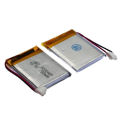 Универсальный аккумулятор с контроллером 503040P, 4.6 x 30 x 40 мм (700 mAh) для кейсов наушников/смарт часов/MP3 плееров