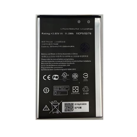 Asus C11P1501 ZenFone 2 Laser ZE550KL ZE600KL ZE601KL ZenFone Selfie ZD551KL Акумулятори 3000 mAh [Original PRC], 12 міс. гарантії