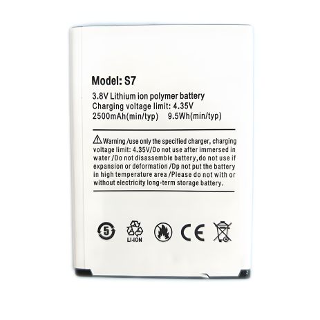 Акумулятор для Ulefone S7/Assistant AS-502/AS-503 2500 mAh [Original PRC] з 12 міс. гарантії