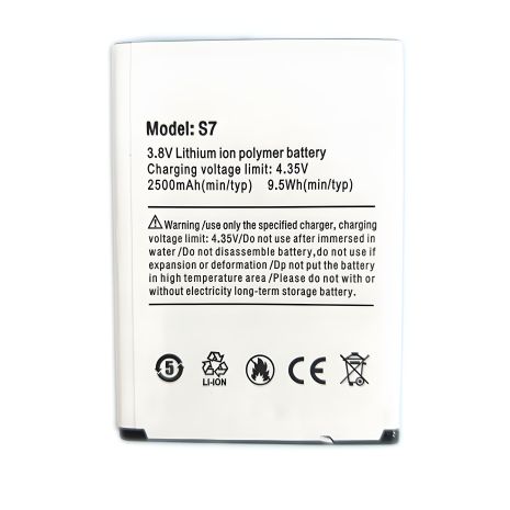 Акумулятор для Ulefone S7/Assistant AS-502/AS-503 2500 mAh [Original PRC] з 12 міс. гарантії
