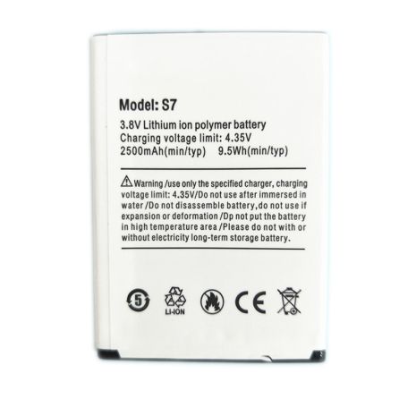 Акумулятор Ulefone S7/Assistant AS-502/AS-503 2500 mAh [Original PRC] 12 міс. гарантії