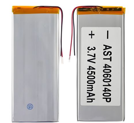 Аккумулятор универсальный 4060140P с контроллером, 3,5 х 60 х 147 мм (4500 mAh)/ для планшета Аккумулятор универсальный 4060140P с контроллером, 3,5 х 60 х 147 мм (4500 mAh)/ для планшета