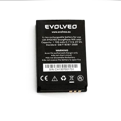 Аккумулятор для Evolveo Strong Phone WiFi (1700 mAh) [Original PRC] 12 мес. гарантии