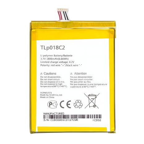 Аккумулятор для Alcatel TLP018C2 6033X [Original PRC] 12 мес. гарантии