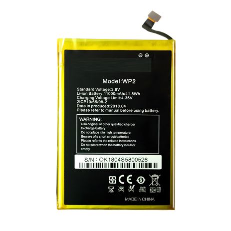 Oukitel WP2 (11000 mAh) - аккумулятор [Original PRC] с гарантией 12 мес.