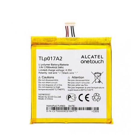 Акумулятор для Alcatel/TCL TLp017A2 - TCL S530T, IDOL 2 Mini, One Touch Fire E, One Touch Idol 2 mini, OT6012 12 міс. гарантії