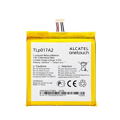 Аккумулятор для Alcatel/TCL TLp017A2 - TCL S530T, IDOL 2 Mini, One Touch Fire E, One Touch Idol 2 mini, OT6012 [Original PRC] 12 мес. гарантии