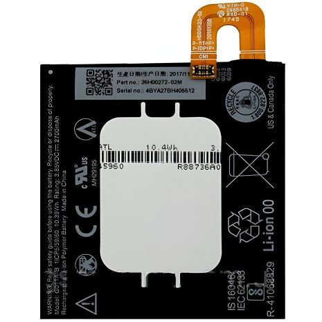 Акумулятор Google Pixel 2 BG2W [Original PRC] 12 міс. гарантії