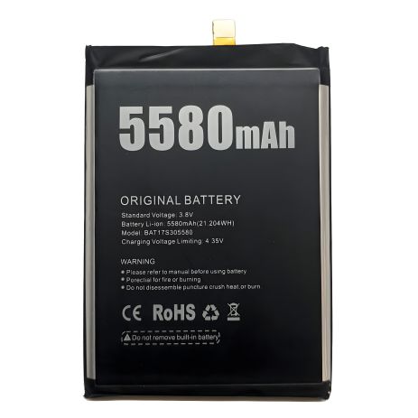 5580mAh Акумулятор для Doogee S30 (BAT17S305580) [Original PRC] 12 міс. гарантії