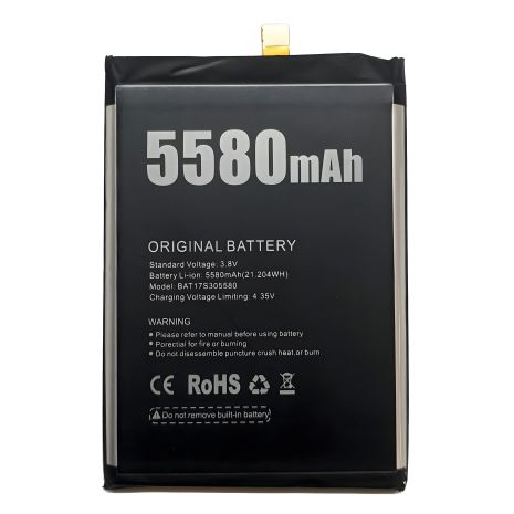 5580mAh Акумулятор для Doogee S30 (BAT17S305580) [Original PRC] 12 міс. гарантії