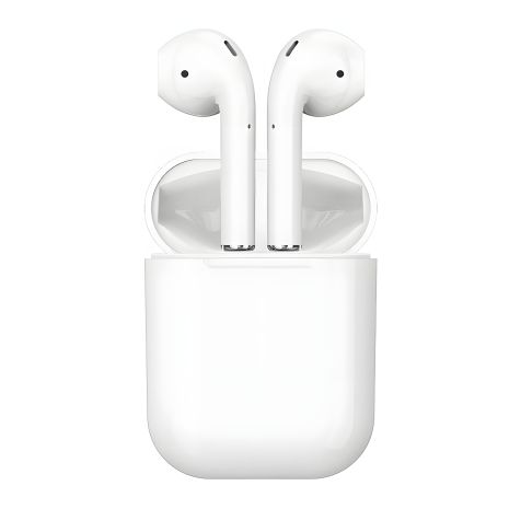 Білі бездротові навушники Borofone BW01 Plus TWS