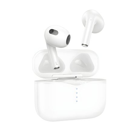 Беспроводные наушники Hoco EW09 TWS Bluetooth 5.1, с микрофоном, белые Беспроводные наушники Hoco EW09 TWS Bluetooth 5.1, с микрофоном, белые