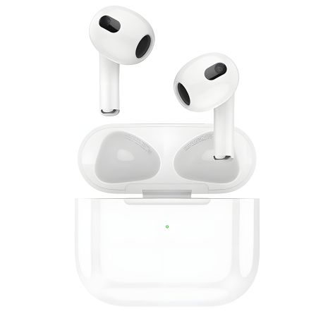 Hoco EW26 TWS Bluetooth 5.3 Беспроводные наушники с микрофоном и белые вкладыши