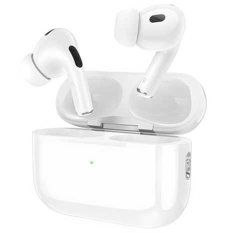 Бездротові навушники Hoco EW50 TWS Bluetooth 5.3, з мікрофоном, білі Бездротові навушники Hoco EW50 TWS Bluetooth 5.3, з мікрофоном, білі