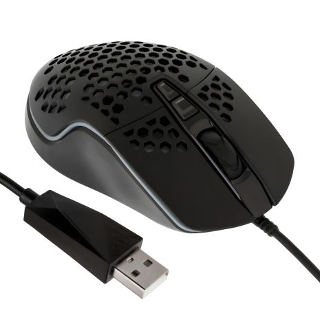 Чорна XO-M4 Streamer USB миша