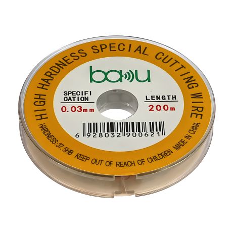 Разделительная проволока (струна) Baku 0,03 мм/200 м для дисплей+тачскрин комплектов Разделительная проволока (струна) Baku 0,03 мм/200 м для дисплей+тачскрин комплектов