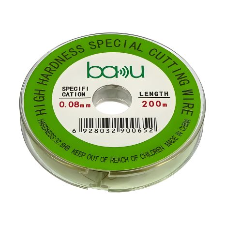 Разделительная проволока (струна) Baku 0,08 мм/200 м для дисплей+тачскрин комплектов