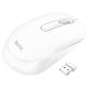 Беспроводная Мышь Hoco GM14 Wireless 2.4G +Bluetooth 5.0, 3 кнопки +выбор DPI Белый