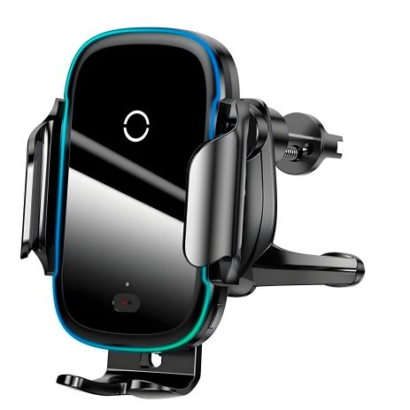 Baseus WXHW03 Wireless Charger Автоутримувач Чорний, 01 Baseus WXHW03 Wireless Charger Автоутримувач Чорний, 01