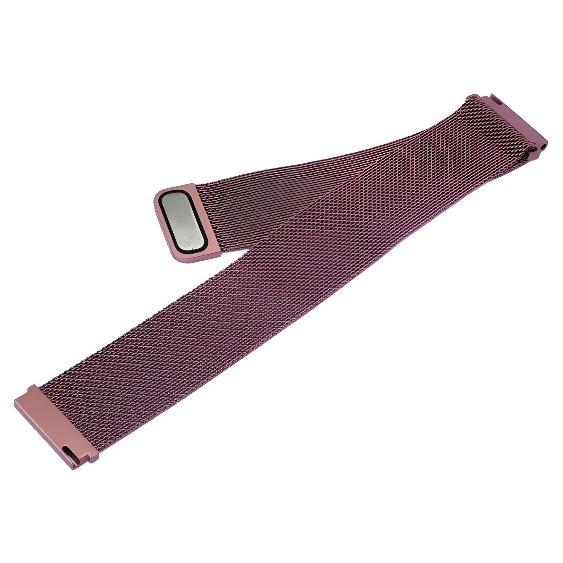 Ремінець Міланська петля для Xiaomi Amazfit 22 mm червоно-рожевий Ремінець Міланська петля для Xiaomi Amazfit 22 mm червоно-рожевий