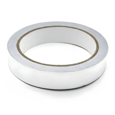 Скотч алюмінієвий термостійкий 20 мм