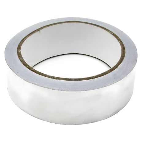 Скотч алюминиевый 30 мм термостойкий