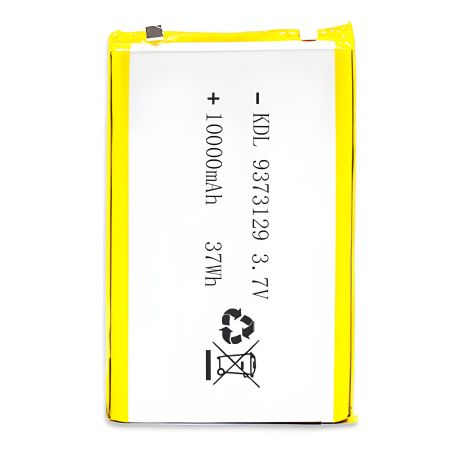 Літій-полімерний акумулятор 10000mAh 3.7V, 9373129, 129x73x9.3 mm Літій-полімерний акумулятор 10000mAh 3.7V, 9373129, 129x73x9.3 mm