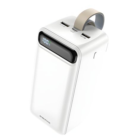 Повербанк Borofone BJ14D 22.5W+PD20W 50000mAh білий Повербанк Borofone BJ14D 22.5W+PD20W 50000mAh білий