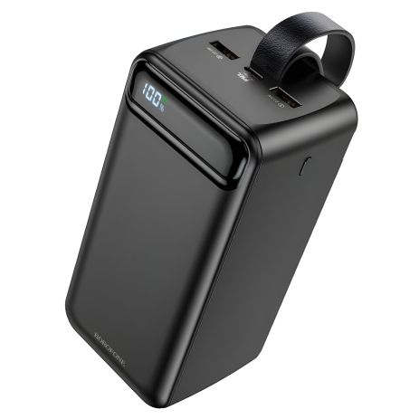 Повербанк Borofone BJ14D 22.5W+PD20W 50000mAh чорний Повербанк Borofone BJ14D 22.5W+PD20W 50000mAh чорний