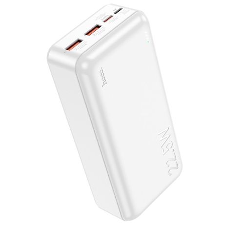 Повербанк Hoco J101B Astute 22.5W 30000mAh білий