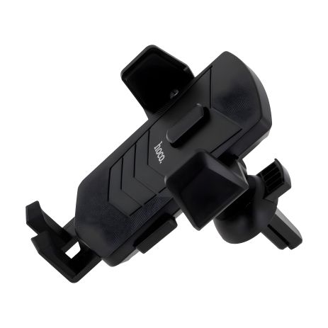 Hoco автодержатель CA86 Davy на выходе воздуха, одиночная кнопка, чёрный