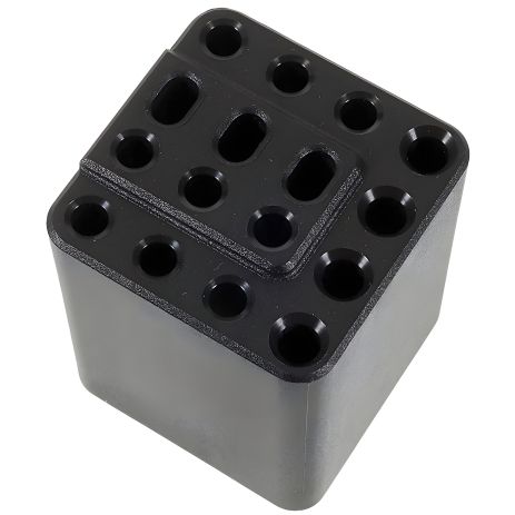 Серебристая автовизитка Hoco PH41