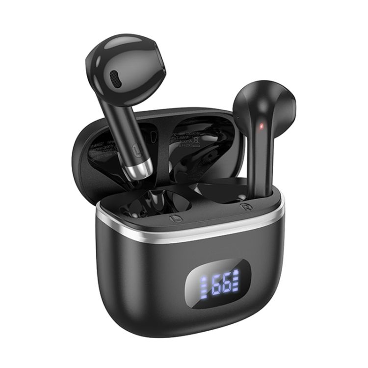 Наушники HOCO EQ1 Music guide TWS |BT5.3, 400mAh, 7h| Black Наушники HOCO EQ1 Music guide TWS |BT5.3, 400mAh, 7h| Black