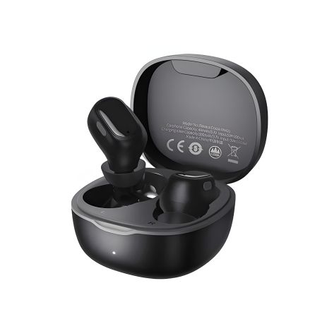 Навушники BASEUS WM01 Encok TWS | 5Hours, BT5.0, 40mAh/300mAh | (NGWM01) Black NGTW240001 Навушники BASEUS WM01 Encok TWS | 5Hours, BT5.0, 40mAh/300mAh | (NGWM01) Black NGTW240001