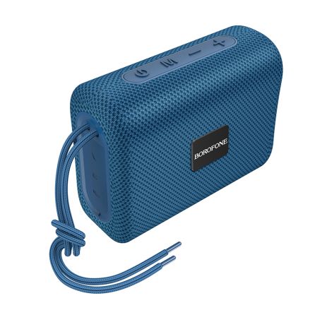 BOROFONE BR18 Портативна колонка Encourage sports BT speaker, BT5.1, USB, AUX, TF, FM, 5W, 3h, Військово-синя