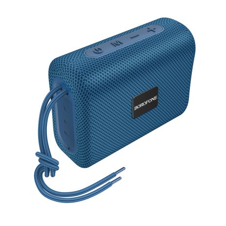 Портативна колонка BOROFONE BR18 Encourage sports BT speaker, BT5.1, USB, AUX, TF, FM, 5W, 3h, Navy Blue