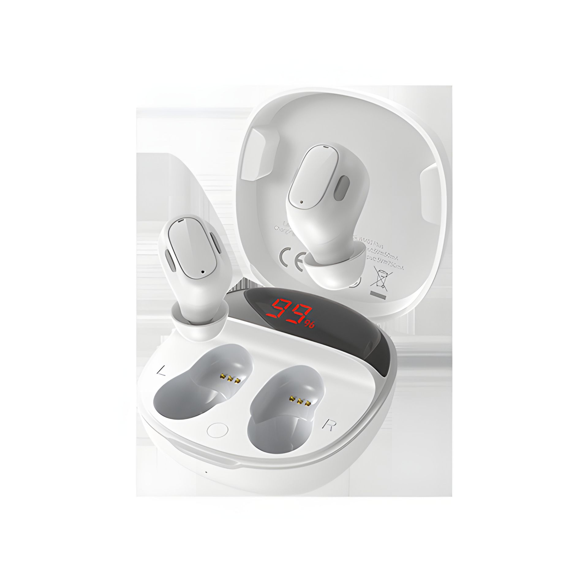 Навушники Baseus Encok True Wireless Earphones WM01 Plus White NGWM010002 Навушники Baseus Encok True Wireless Earphones WM01 Plus White NGWM010002