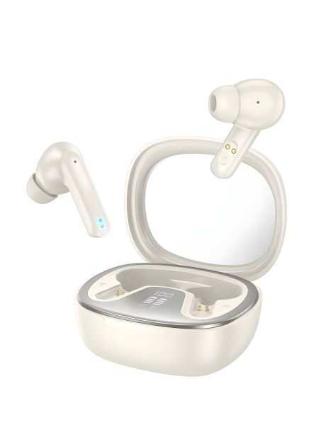 HOCO EQ6 Shadow TWS Навушники | BT5.3, 40/320mAh, 7h | Milky white HOCO EQ6 Shadow TWS Навушники | BT5.3, 40/320mAh, 7h | Milky white