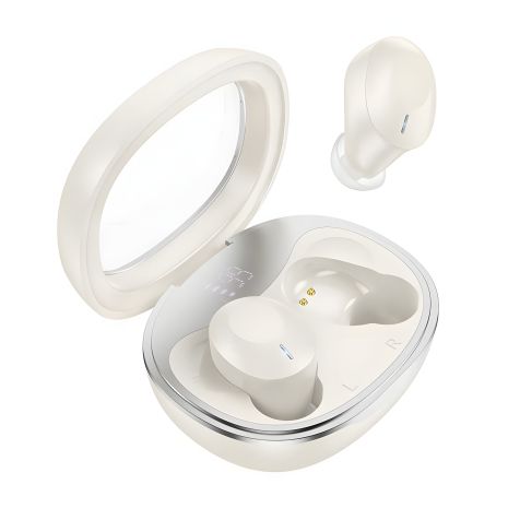 HOCO EQ3 Smart TWS Навушники | BT5.3, 300mAh, 7h | Milky white